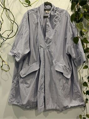 Rachel Comey Striped Oversized 100% Cotton Dress or Shirt One Size